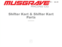 Tablet Screenshot of musgraveracing.com